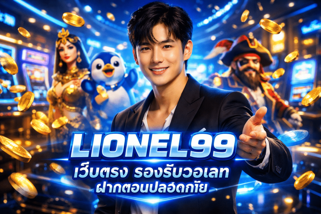 LIONEL99 เว็บตรง รองรับวอเลท ฝากถอนปลอดภัย เชื่อใจได้